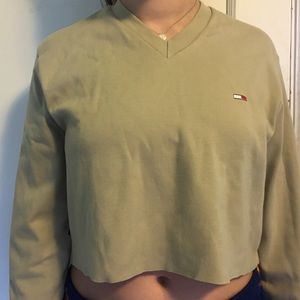 Cropped sweatshirt
